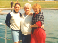 By the lake with June &Dawn